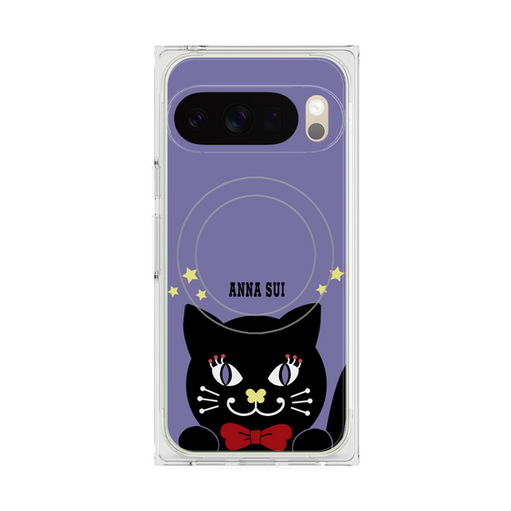 プレミアムスクエアケース with Pixelsnap［ ANNA SUI - TITIとスター - パープル ］