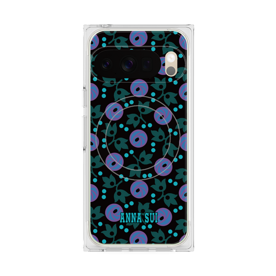 プレミアムスクエアケース with Pixelsnap［ ANNA SUI - オーキッド ］