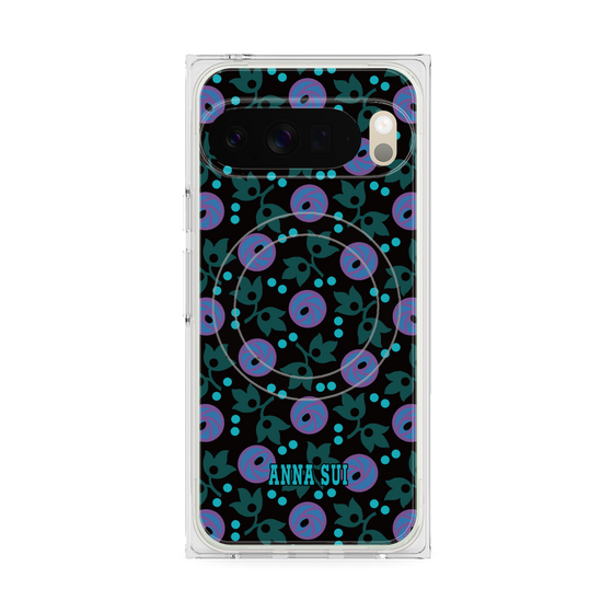 プレミアムスクエアケース with Pixelsnap［ ANNA SUI - オーキッド ］