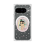 プレミアムスクエアケース with Pixelsnap［ ひみつのアッコちゃん - テクマクマヤコン - クリア ］