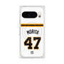 プレミアムスクエアケース with Pixelsnap［ 読売ジャイアンツ - #47 MORITA - ホーム ］