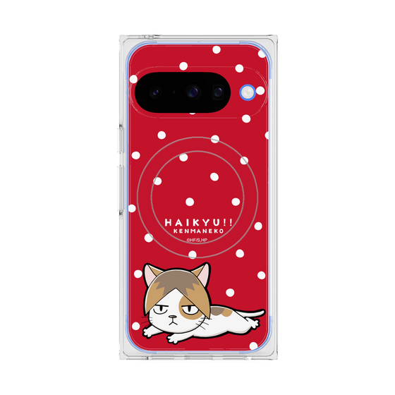プレミアムスクエアケース with Pixelsnap［ ハイキュー!! - ケンマネコ ］