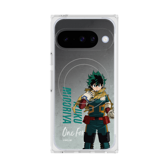 プレミアムスクエアケース with Pixelsnap［ 僕のヒーローアカデミア - 立ち絵 - 緑谷 出久 ］