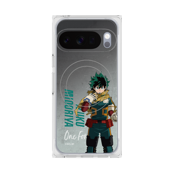 プレミアムスクエアケース with Pixelsnap［ 僕のヒーローアカデミア - 立ち絵 - 緑谷 出久 ］