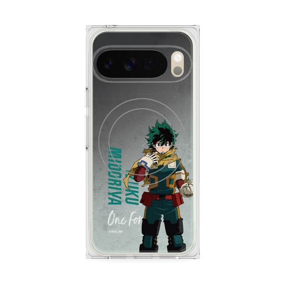 プレミアムスクエアケース with Pixelsnap［ 僕のヒーローアカデミア - 立ち絵 - 緑谷 出久 ］