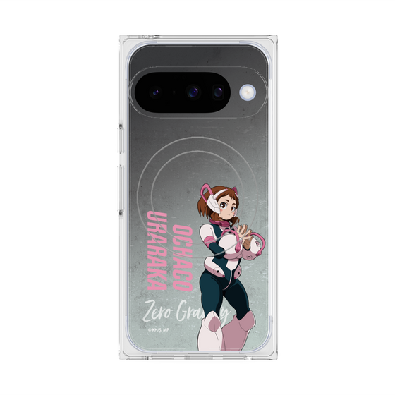 プレミアムスクエアケース with Pixelsnap［ 僕のヒーローアカデミア - 立ち絵 - 麗日 お茶子 ］