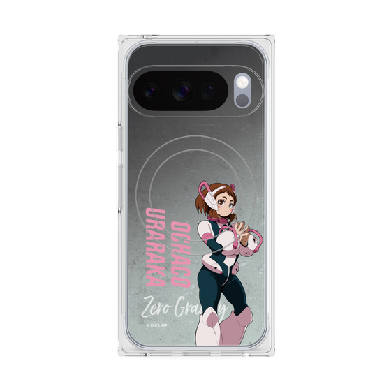 プレミアムスクエアケース with Pixelsnap［ 僕のヒーローアカデミア - 立ち絵 - 麗日 お茶子 ］