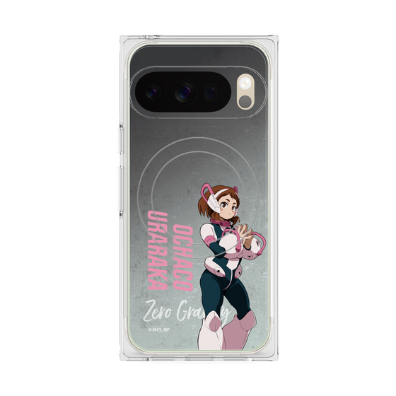 プレミアムスクエアケース with Pixelsnap［ 僕のヒーローアカデミア - 立ち絵 - 麗日 お茶子 ］