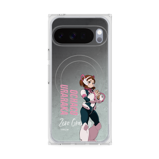 プレミアムスクエアケース with Pixelsnap［ 僕のヒーローアカデミア - 立ち絵 - 麗日 お茶子 ］