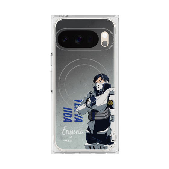 プレミアムスクエアケース with Pixelsnap［ 僕のヒーローアカデミア - 立ち絵 - 飯田 天哉 ］