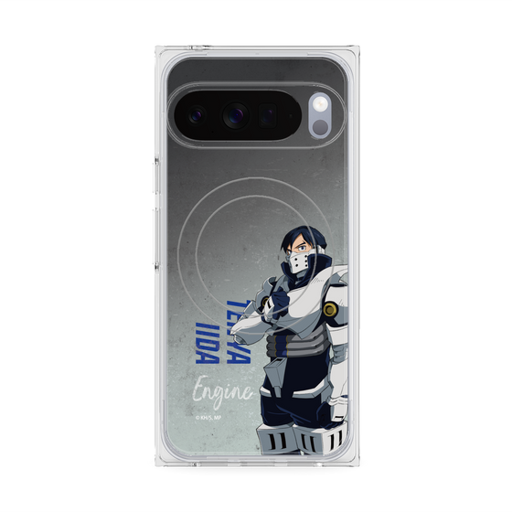 プレミアムスクエアケース with Pixelsnap［ 僕のヒーローアカデミア - 立ち絵 - 飯田 天哉 ］