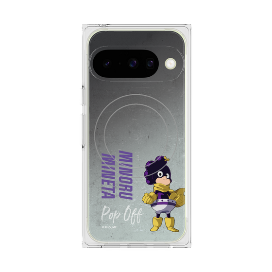 プレミアムスクエアケース with Pixelsnap［ 僕のヒーローアカデミア - 立ち絵 - 峰田 実 ］