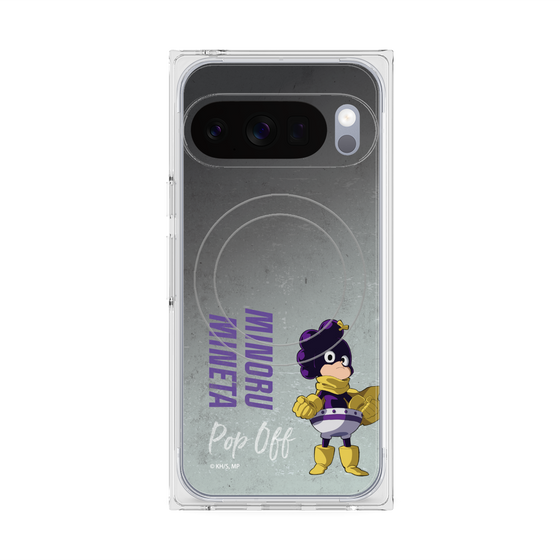 プレミアムスクエアケース with Pixelsnap［ 僕のヒーローアカデミア - 立ち絵 - 峰田 実 ］