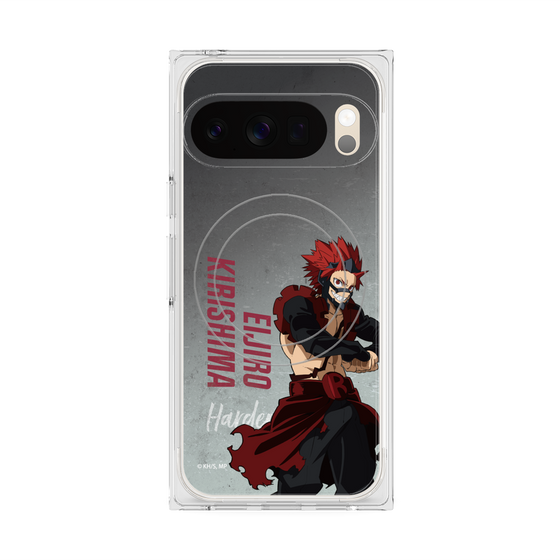 プレミアムスクエアケース with Pixelsnap［ 僕のヒーローアカデミア - 立ち絵 - 切島 鋭児郎 ］