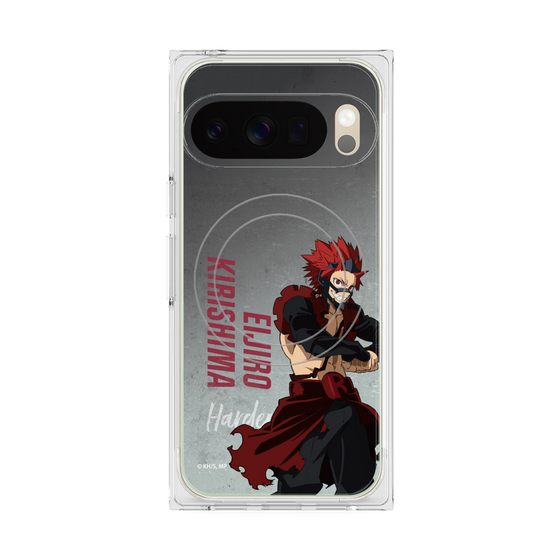 プレミアムスクエアケース with Pixelsnap［ 僕のヒーローアカデミア - 立ち絵 - 切島 鋭児郎 ］