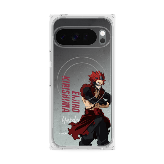 プレミアムスクエアケース with Pixelsnap［ 僕のヒーローアカデミア - 立ち絵 - 切島 鋭児郎 ］