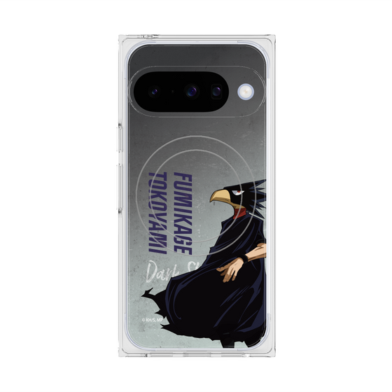 プレミアムスクエアケース with Pixelsnap［ 僕のヒーローアカデミア - 立ち絵 - 常闇 踏陰 ］