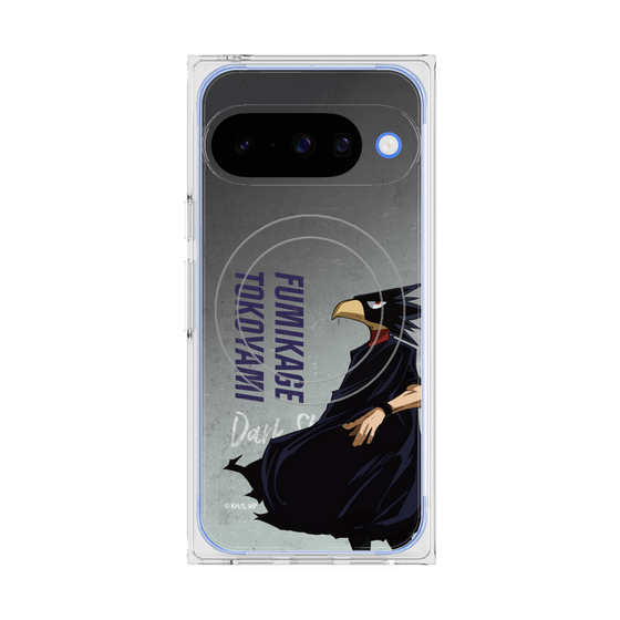 プレミアムスクエアケース with Pixelsnap［ 僕のヒーローアカデミア - 立ち絵 - 常闇 踏陰 ］