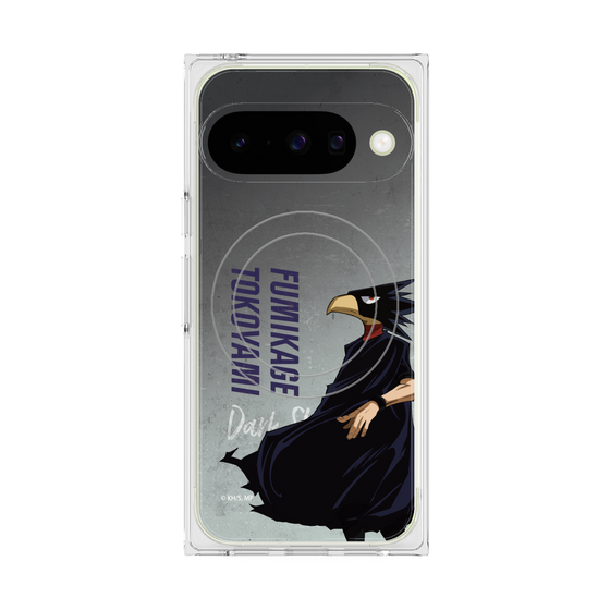 プレミアムスクエアケース with Pixelsnap［ 僕のヒーローアカデミア - 立ち絵 - 常闇 踏陰 ］