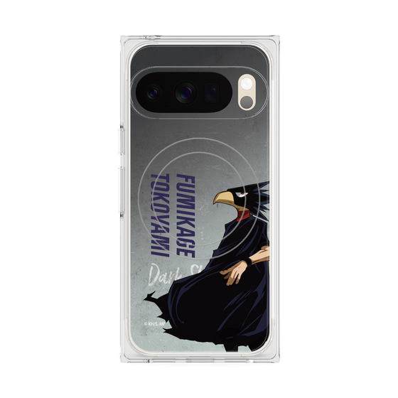 プレミアムスクエアケース with Pixelsnap［ 僕のヒーローアカデミア - 立ち絵 - 常闇 踏陰 ］