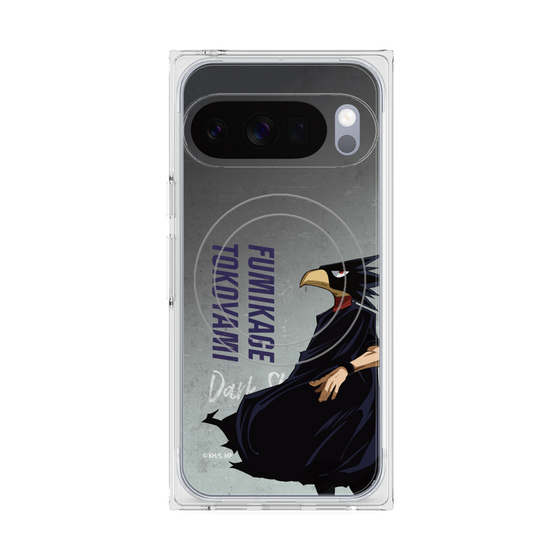 プレミアムスクエアケース with Pixelsnap［ 僕のヒーローアカデミア - 立ち絵 - 常闇 踏陰 ］