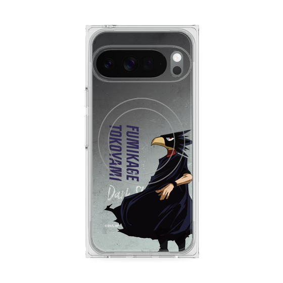 プレミアムスクエアケース with Pixelsnap［ 僕のヒーローアカデミア - 立ち絵 - 常闇 踏陰 ］