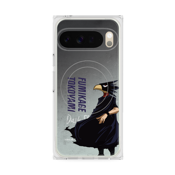 プレミアムスクエアケース with Pixelsnap［ 僕のヒーローアカデミア - 立ち絵 - 常闇 踏陰 ］