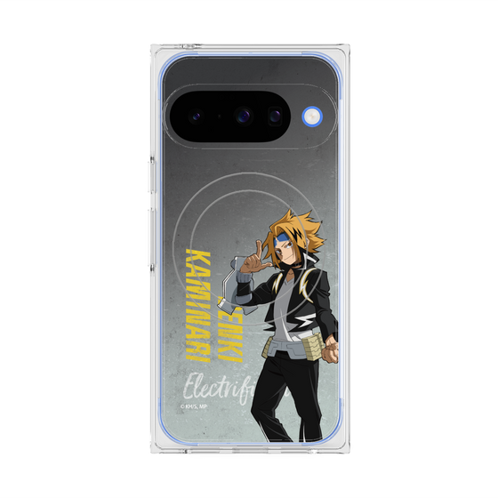 プレミアムスクエアケース with Pixelsnap［ 僕のヒーローアカデミア - 立ち絵 - 上鳴 電気 ］