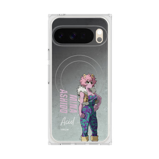 プレミアムスクエアケース with Pixelsnap［ 僕のヒーローアカデミア - 立ち絵 - 芦戸 三奈 ］