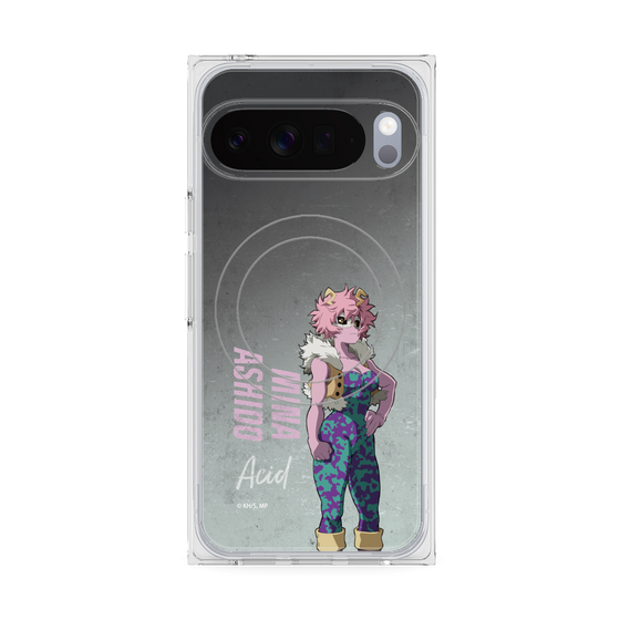 プレミアムスクエアケース with Pixelsnap［ 僕のヒーローアカデミア - 立ち絵 - 芦戸 三奈 ］