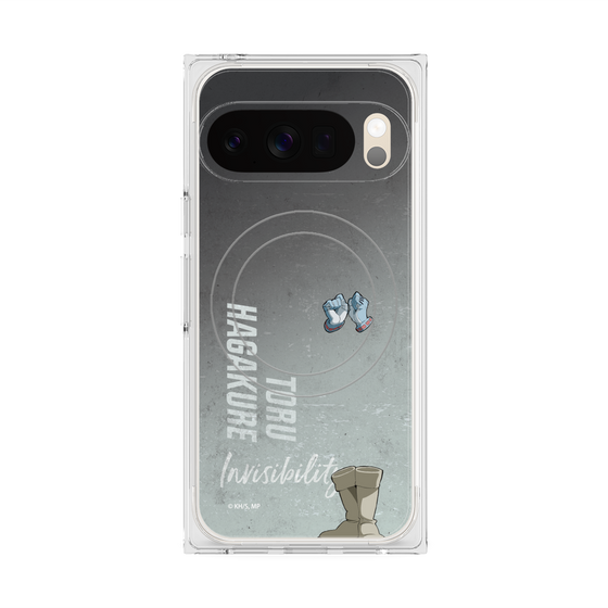 プレミアムスクエアケース with Pixelsnap［ 僕のヒーローアカデミア - 立ち絵 - 葉隠 透 ］