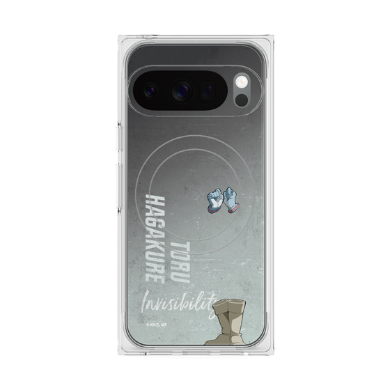 プレミアムスクエアケース with Pixelsnap［ 僕のヒーローアカデミア - 立ち絵 - 葉隠 透 ］