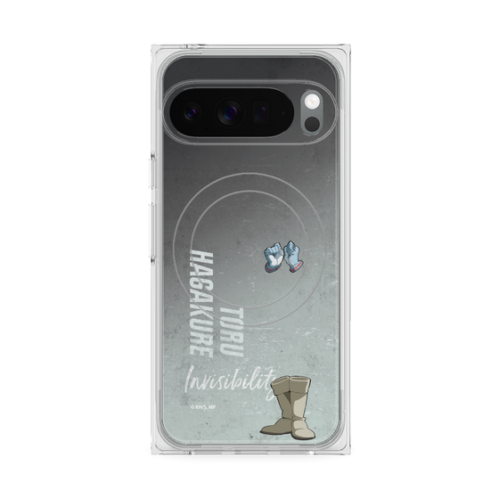 プレミアムスクエアケース with Pixelsnap［ 僕のヒーローアカデミア - 立ち絵 - 葉隠 透 ］