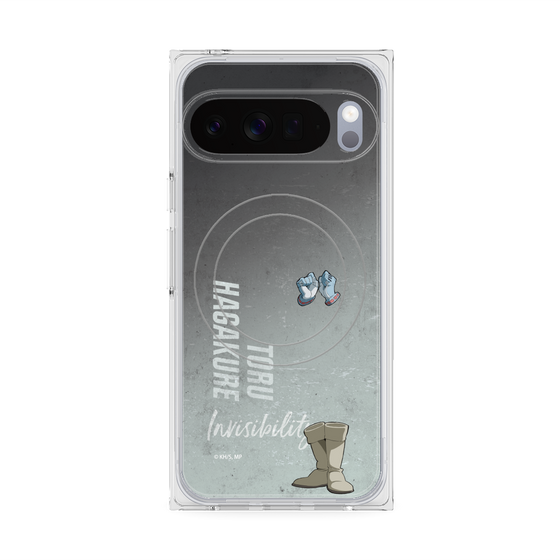 プレミアムスクエアケース with Pixelsnap［ 僕のヒーローアカデミア - 立ち絵 - 葉隠 透 ］