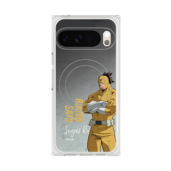 プレミアムスクエアケース with Pixelsnap［ 僕のヒーローアカデミア - 立ち絵 - 砂藤 力道 ］