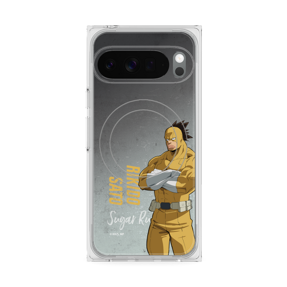 プレミアムスクエアケース with Pixelsnap［ 僕のヒーローアカデミア - 立ち絵 - 砂藤 力道 ］