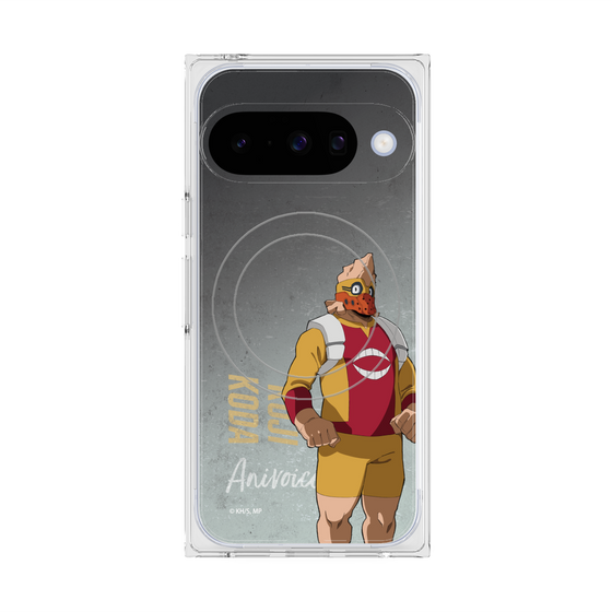 プレミアムスクエアケース with Pixelsnap［ 僕のヒーローアカデミア - 立ち絵 - 口田 甲司 ］