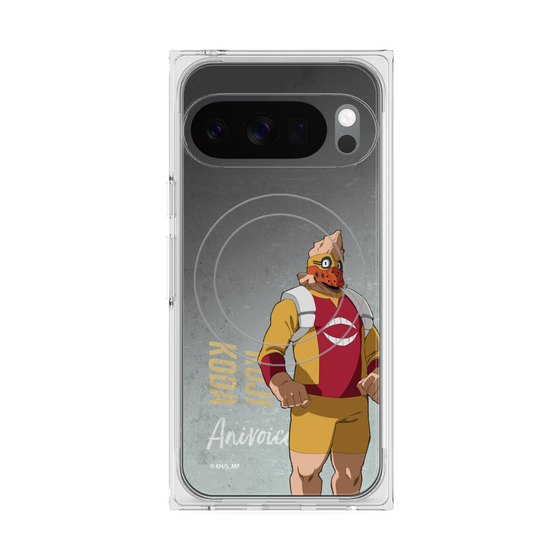 プレミアムスクエアケース with Pixelsnap［ 僕のヒーローアカデミア - 立ち絵 - 口田 甲司 ］