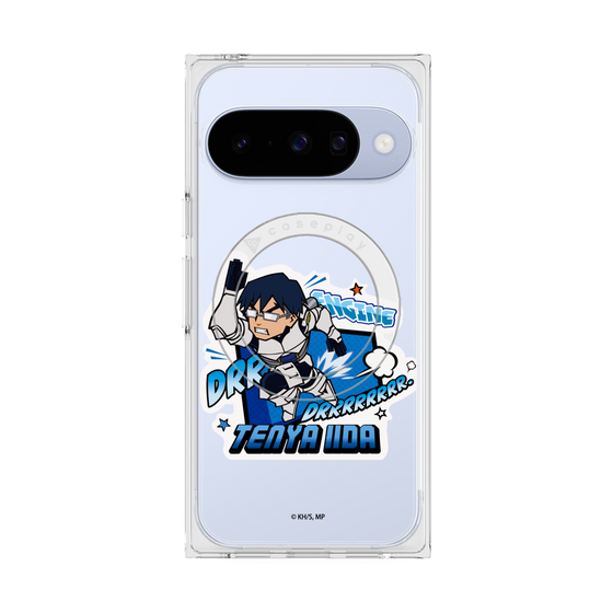 プレミアムスクエアケース with Pixelsnap［ 僕のヒーローアカデミア - ミニキャラ - 飯田 天哉 ］