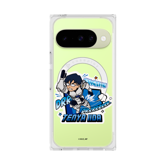 プレミアムスクエアケース with Pixelsnap［ 僕のヒーローアカデミア - ミニキャラ - 飯田 天哉 ］