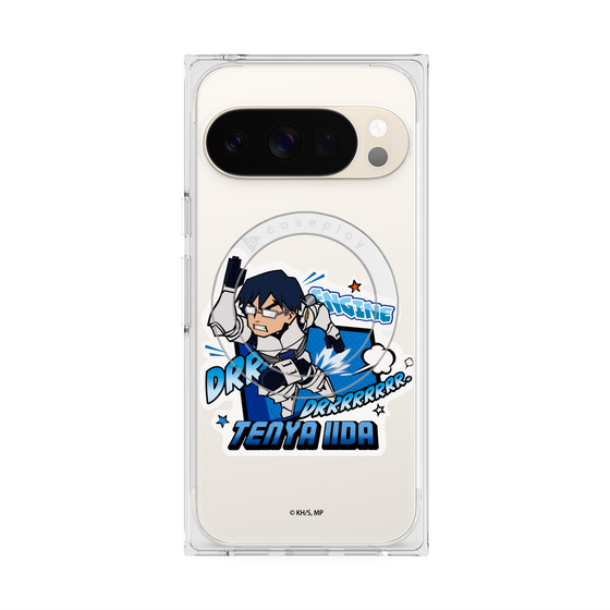 プレミアムスクエアケース with Pixelsnap［ 僕のヒーローアカデミア - ミニキャラ - 飯田 天哉 ］