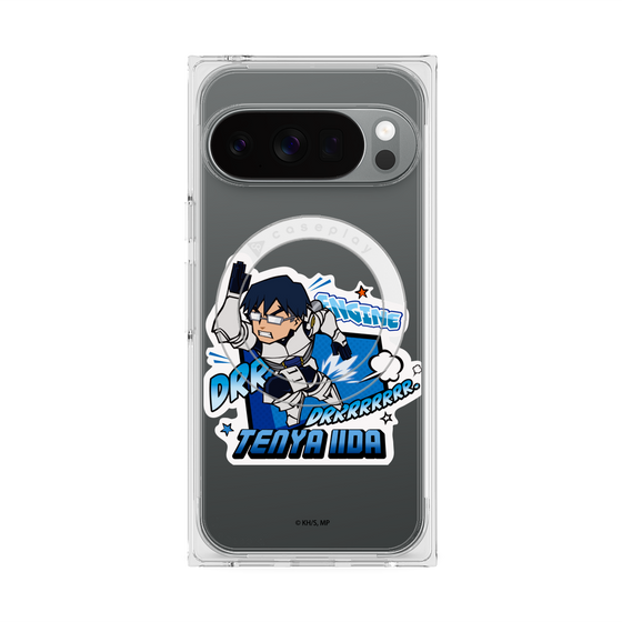 プレミアムスクエアケース with Pixelsnap［ 僕のヒーローアカデミア - ミニキャラ - 飯田 天哉 ］