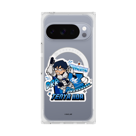 プレミアムスクエアケース with Pixelsnap［ 僕のヒーローアカデミア - ミニキャラ - 飯田 天哉 ］