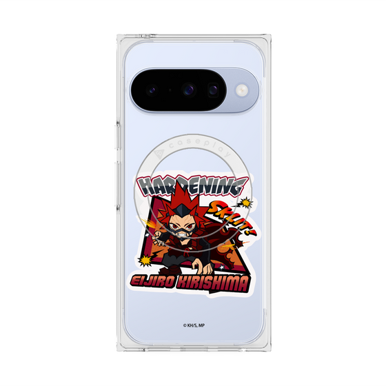 プレミアムスクエアケース with Pixelsnap［ 僕のヒーローアカデミア - ミニキャラ - 切島 鋭児郎 ］