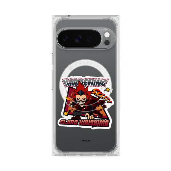 プレミアムスクエアケース with Pixelsnap［ 僕のヒーローアカデミア - ミニキャラ - 切島 鋭児郎 ］