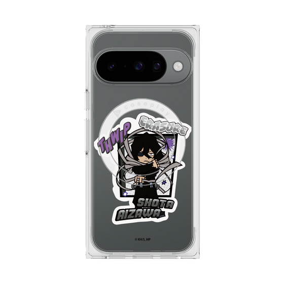 プレミアムスクエアケース with Pixelsnap［ 僕のヒーローアカデミア - ミニキャラ - 相澤 消太 ］