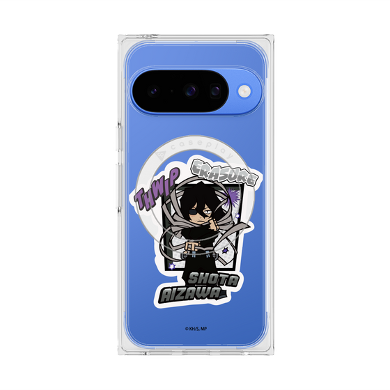 プレミアムスクエアケース with Pixelsnap［ 僕のヒーローアカデミア - ミニキャラ - 相澤 消太 ］