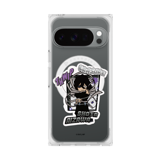 プレミアムスクエアケース with Pixelsnap［ 僕のヒーローアカデミア - ミニキャラ - 相澤 消太 ］