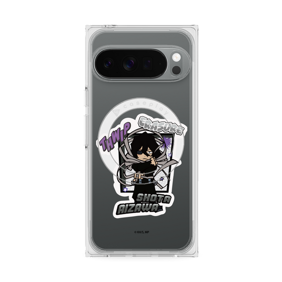 プレミアムスクエアケース with Pixelsnap［ 僕のヒーローアカデミア - ミニキャラ - 相澤 消太 ］