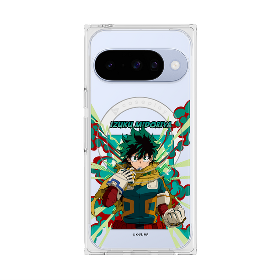 プレミアムスクエアケース with Pixelsnap［ 僕のヒーローアカデミア - ポップ - 緑谷 出久 ］